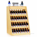 SUNSG customized material wooden perfume display perfume stand perfume rack